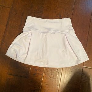 White athletic skirt